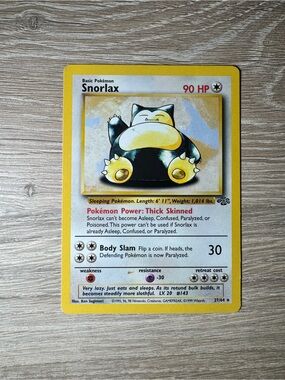Snorlax #27/Pokemon Jungle